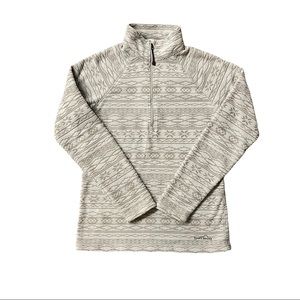 Eddie Bauer 1/4 Zip Patterned Pullover